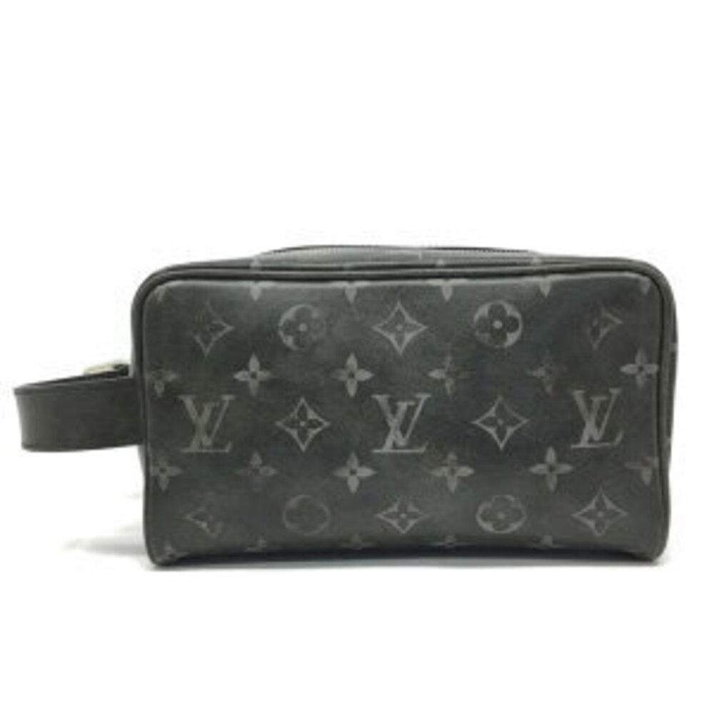 LOUIS VUITTON Locker Dopp Brushed Monogram Shoulder Bag